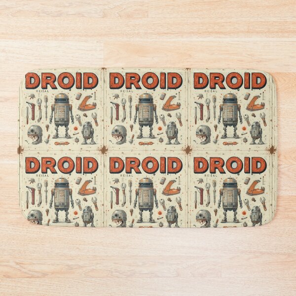 Item preview, Droid Robot Tech Warrior Star Wars Art designed and sold by ART ATTACK ZONE.