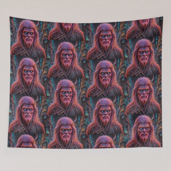 Item preview, Character Chewbacca Star Wars Art Colorful Design  designed and sold by ART ATTACK ZONE.