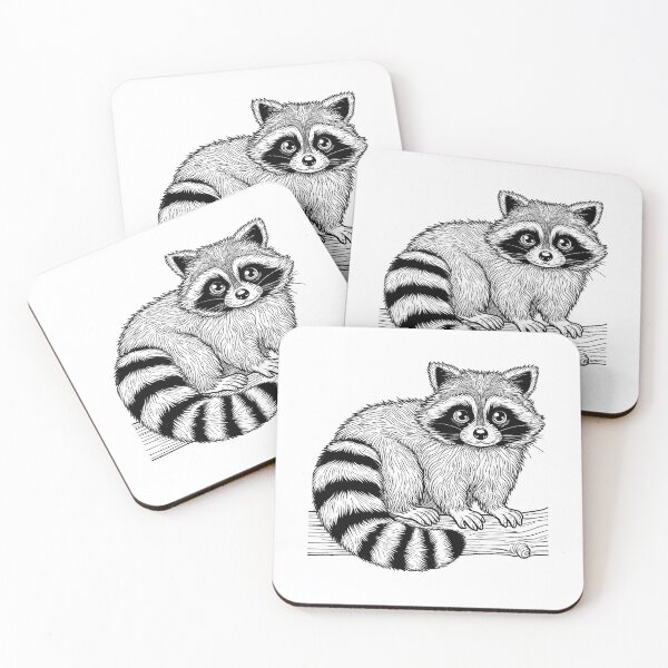 Item preview, Adorable Raccoon  designed and sold by NTGUILTY.