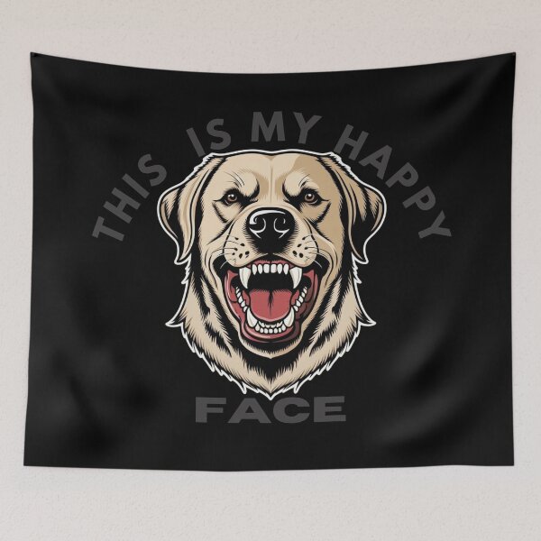 Item preview, This is my happy face Labrador designed and sold by jackoslimited.