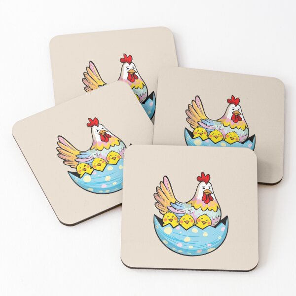 Item preview, Easter Chicken and chicks designed and sold by Nature's Palette.