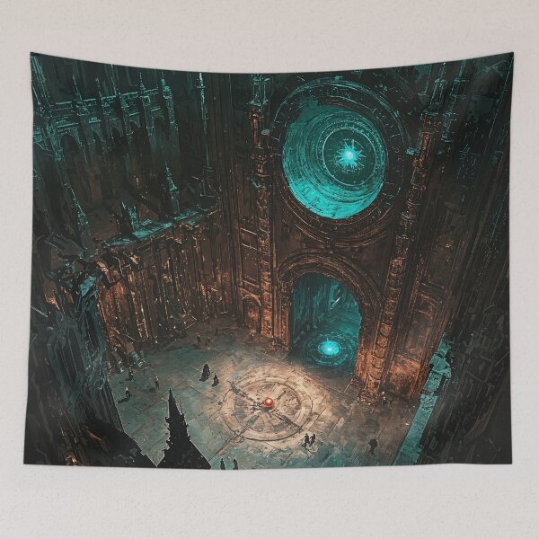 Item preview, The Infernal Gate and the Celestial Rift   designed and sold by oanaunciuleanu.