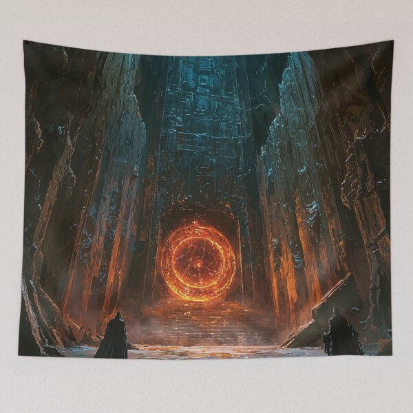 Item preview, The Infernal Gate and the Celestial Rift   designed and sold by oanaunciuleanu.