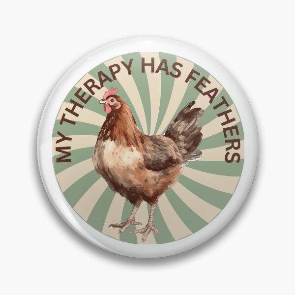 Item preview, MY THERAPY HAS FEATHERS designed and sold by DanaTees.