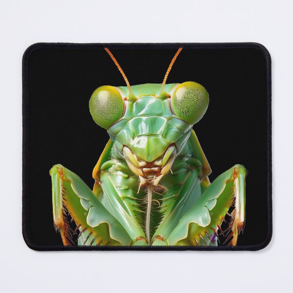 Item preview, Green Praying Mantis, Eerie Insect Art designed and sold by Phat Dog Designs .