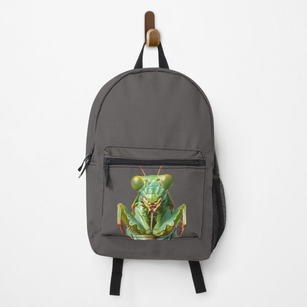 Aperçu de l'œuvre Mante religieuse verte, œuvre d'art étrange représentant un insecte créée et vendue par Phat Dog Designs .