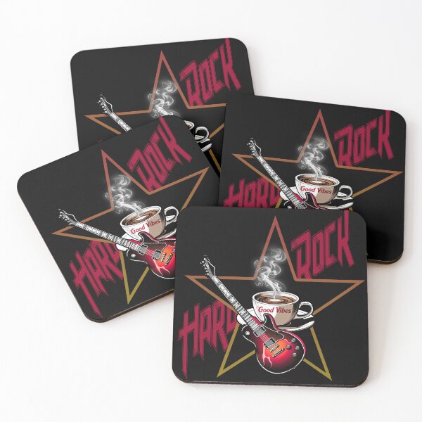 Item preview, Coffee Hard Rock & Good Vibes designed and sold by DarrenAshenOne.