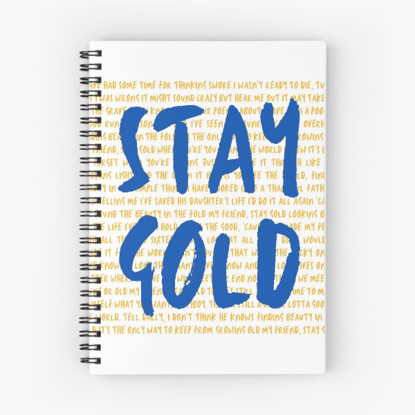Item preview, The Outsiders lyrics designed and sold by broadwaygirl142.