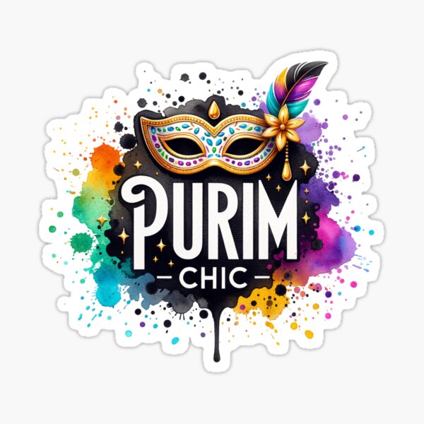 Item preview, Purim Chic designed and sold by My Joyful Charm Store.