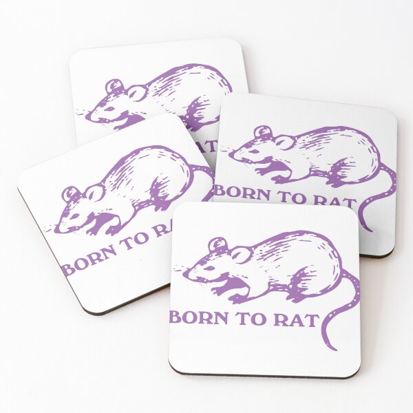 Item preview, Born to rat designed and sold by Chaos Haven.