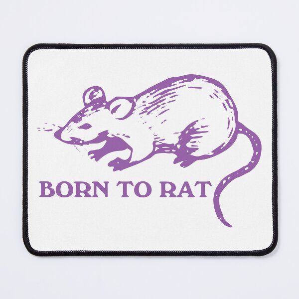 Item preview, Born to rat designed and sold by Chaos Haven.
