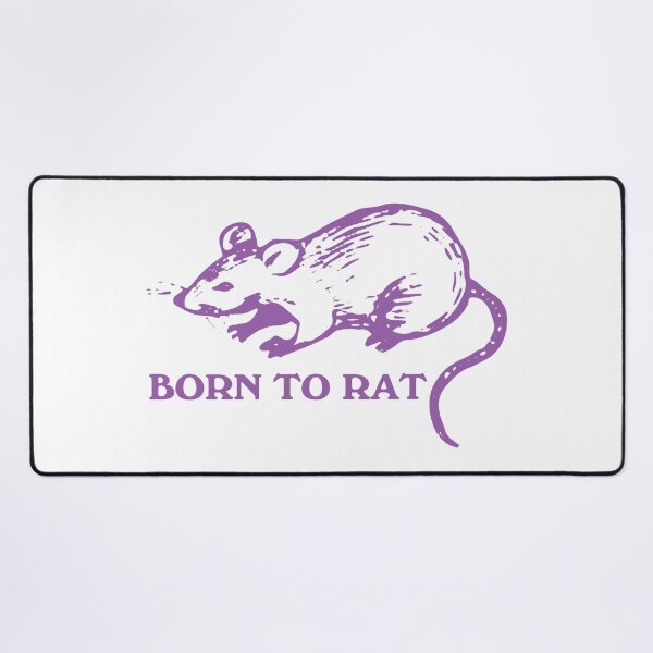 Item preview, Born to rat designed and sold by Chaos Haven.