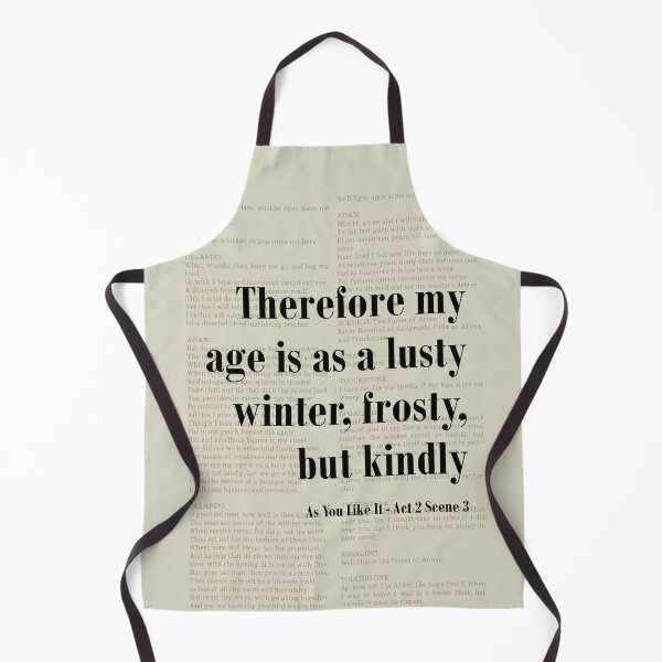 Item preview, Lusty Winter As You Like It Shakespeare Quote designed and sold by kakarikihill.