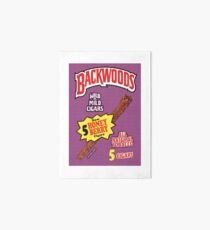 Backwoods Honey Berry Cigar Leafs Art Board