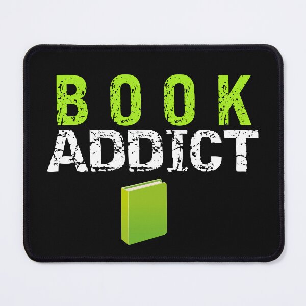 Item preview, Book Addict Funny Book Lover Reading Quote designed and sold by SharpThreadZ.