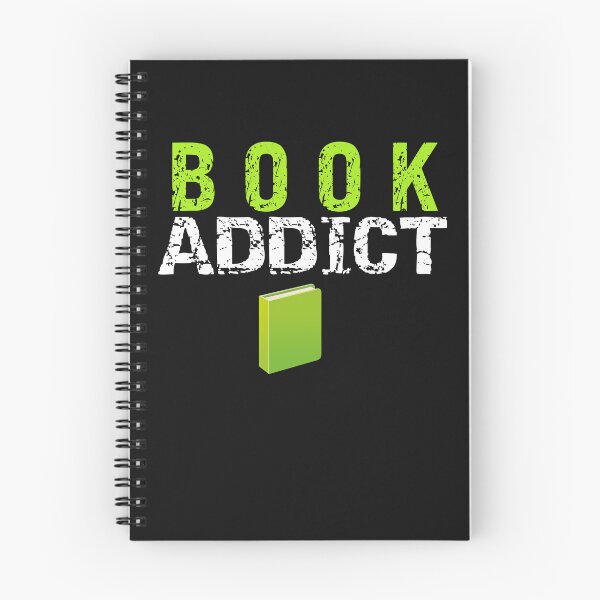 Item preview, Book Addict Funny Book Lover Reading Quote designed and sold by SharpThreadZ.