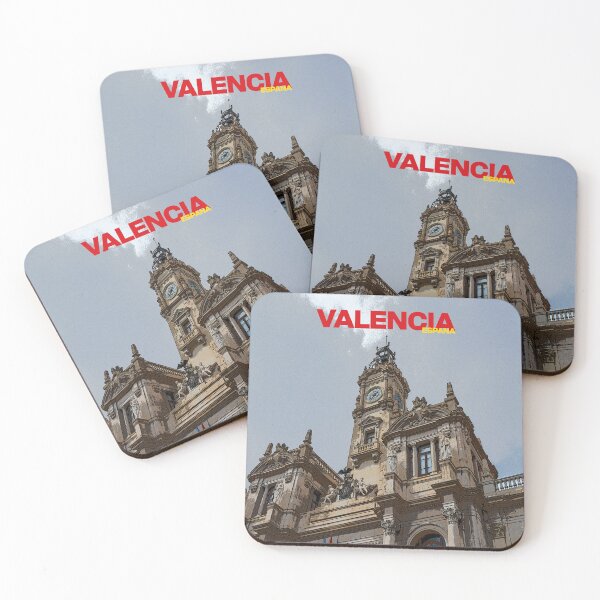 Item preview, Valencia Spain Modern Poster Sticker designed and sold by IvanHDesign.