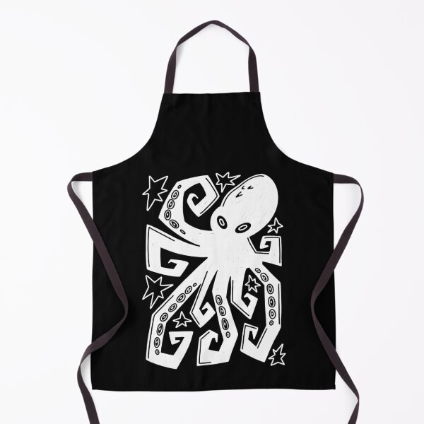 Item preview, Octopus Linoprint Illustration designed and sold by annexart.