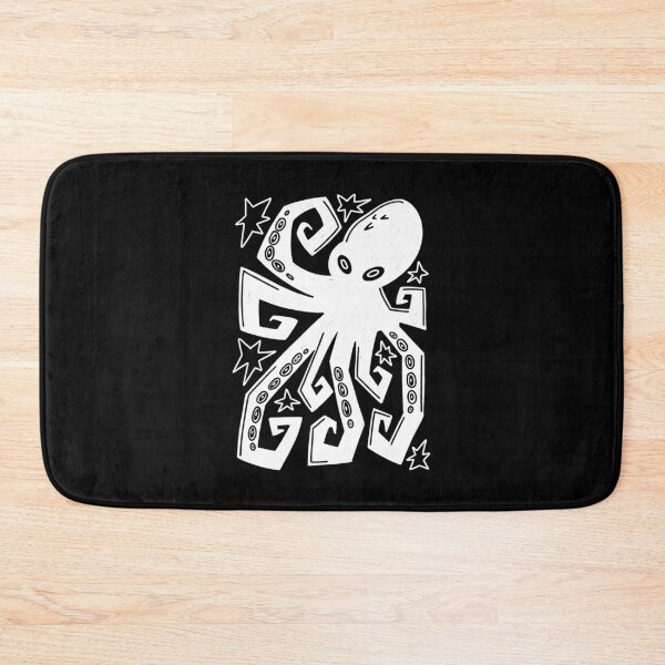 Item preview, Octopus Linoprint Illustration designed and sold by annexart.