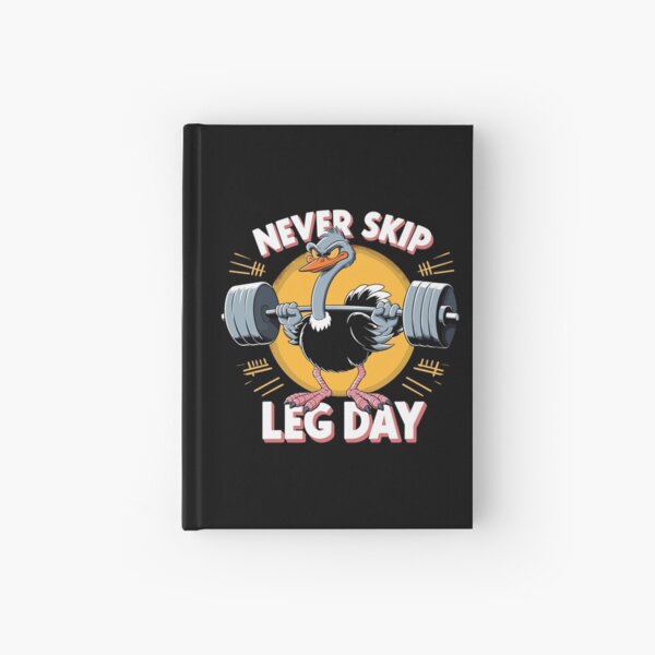 Item preview, Leg Day Ostrich Leg Training Funny Gym Gift designed and sold by Pineapple-Tree.