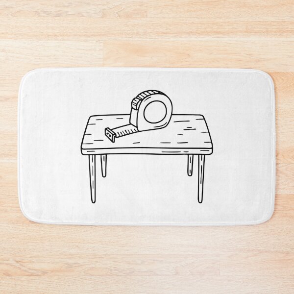 Item preview, A measuring tape showing exactly one inch on a workbench designed and sold by rasagamastore.