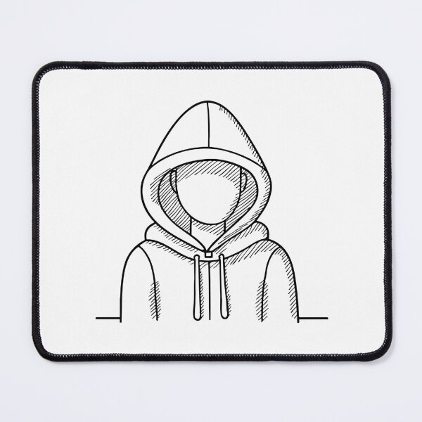 Item preview, A mysterious figure with a hood pulled low, keeping their face hidden, embodying incognito designed and sold by rasagamastore.