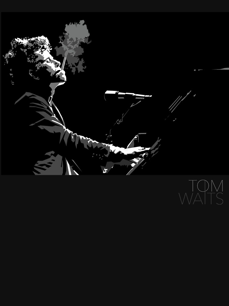 Thumbnail 7 of 7, Classic T-Shirt, Tom Waits designed and sold by miscellominous.