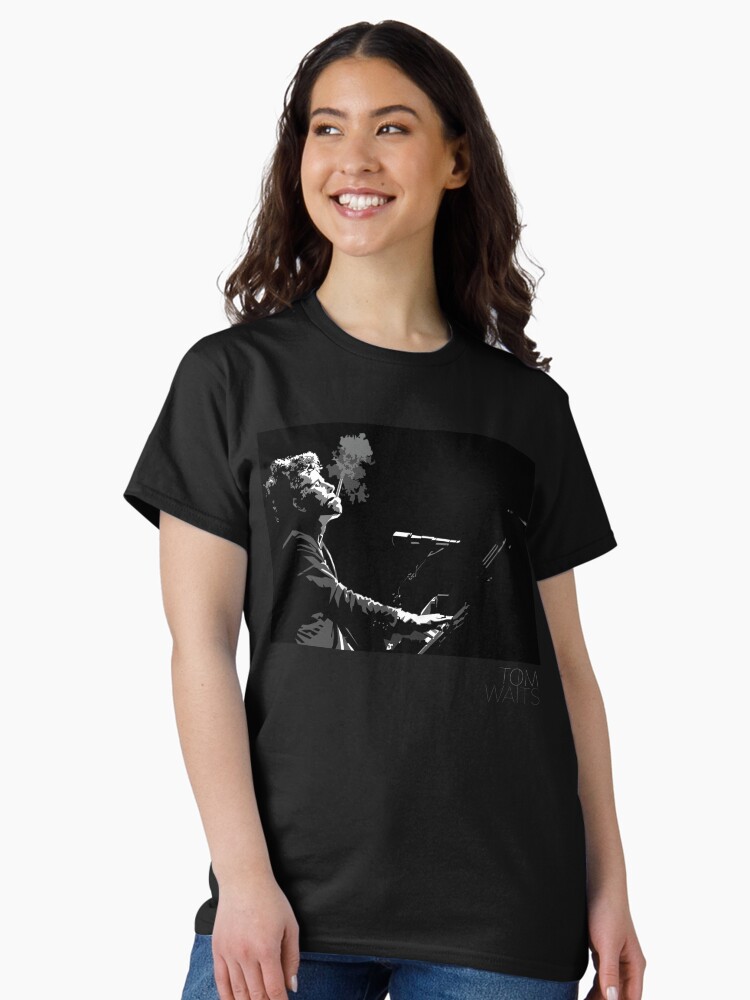 Thumbnail 2 of 7, Classic T-Shirt, Tom Waits designed and sold by miscellominous.