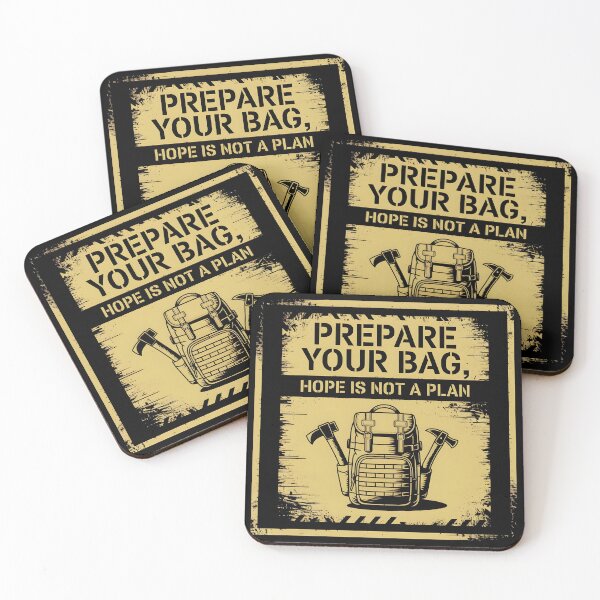 Item preview, Prepare your Bag. Hope is not a plan. designed and sold by Diferenttees.