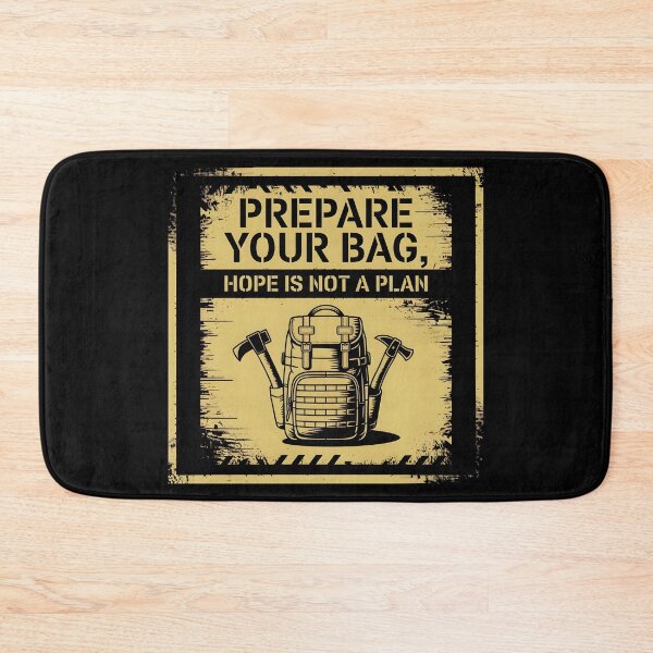 Item preview, Prepare your Bag. Hope is not a plan. designed and sold by Diferenttees.