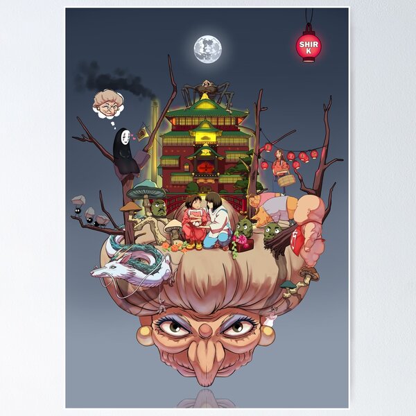 Item preview, Spirited Away Fanart designed and sold by Shir-k-co.