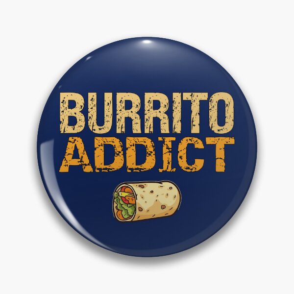 Item preview, Burrito Addict Funny Food Lover designed and sold by SharpThreadZ.