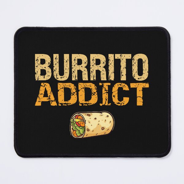 Item preview, Burrito Addict Funny Food Lover designed and sold by SharpThreadZ.