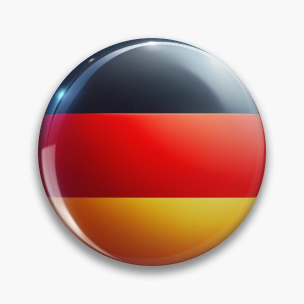 Item preview, Germany Circle Flag Watercolour Style designed and sold by FlagWardrobe.