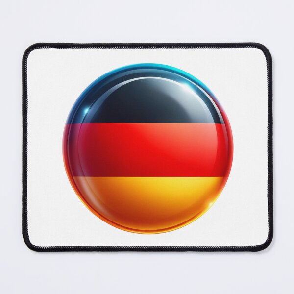 Item preview, Germany Circle Flag Watercolour Style designed and sold by FlagWardrobe.