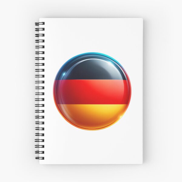 Item preview, Germany Circle Flag Watercolour Style designed and sold by FlagWardrobe.