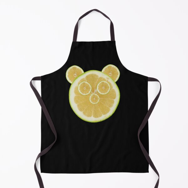 Item preview, Yellow Lemon Panda Bear Optical Illusion designed and sold by ShineEyePirate.