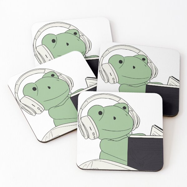 Item preview, frog reading designed and sold by Solem.