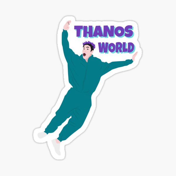 Item preview, Thanos World Red Light Green Light Squid Game 2 Netflix designed and sold by KamiTrendz.