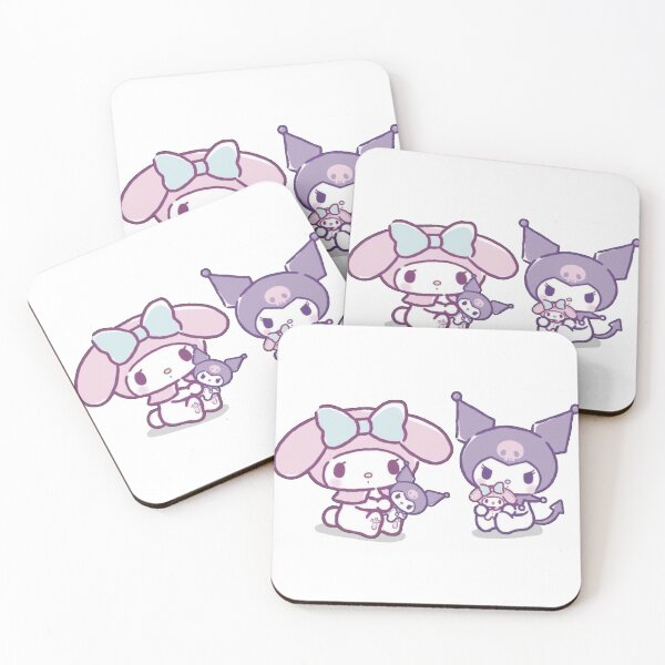 Item preview, Kuromi and My Melody. designed and sold by vale25ob.