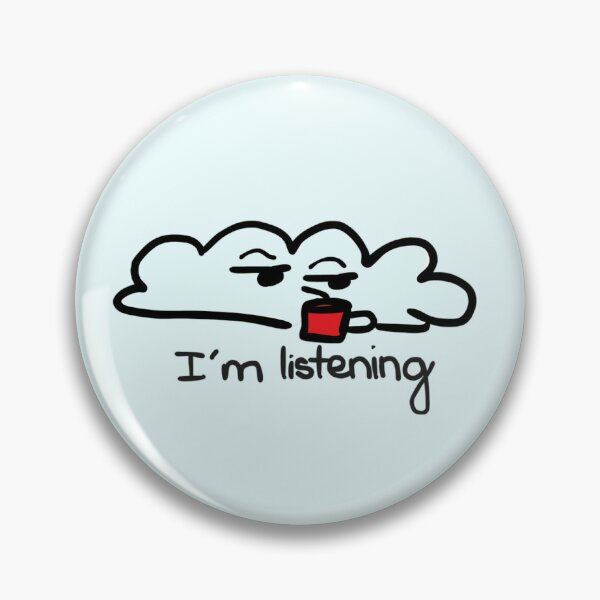 Item preview, I'm listening *sip* designed and sold by Sribbles.