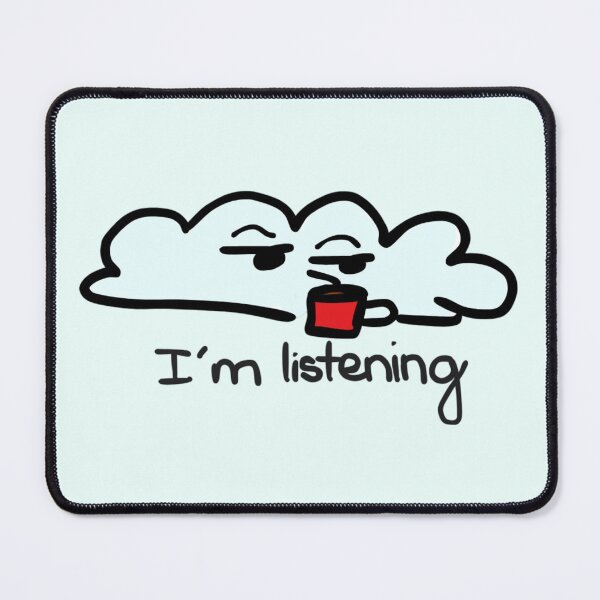 Item preview, I'm listening *sip* designed and sold by Sribbles.