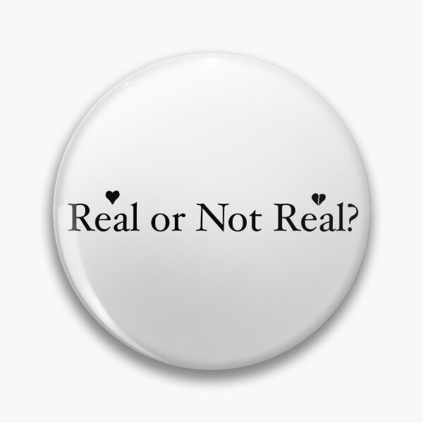 Item preview, Real or Not Real -Quote designed and sold by YarnCat014.