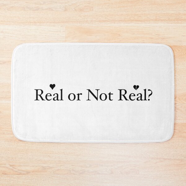 Item preview, Real or Not Real -Quote designed and sold by YarnCat014.