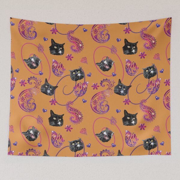 Item preview, Paisley Steve in Orange designed and sold by Teresa-Deak.