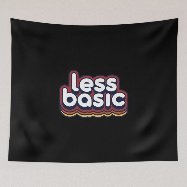 Item preview, Less Basic – Minimalist Aesthetic Fashion Statement designed and sold by RogueCreative.