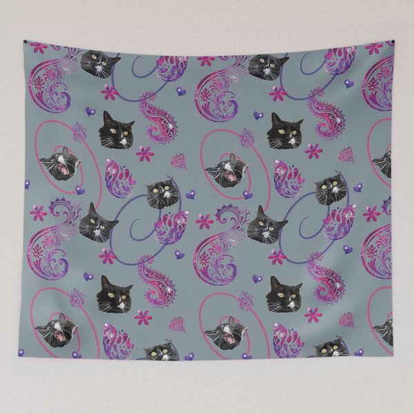 Item preview, Paisley Steve in Grey designed and sold by Teresa-Deak.