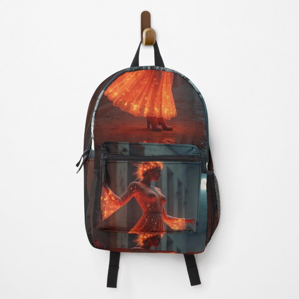 Item preview, Glowing orange ghost designed and sold by PhilDreams.