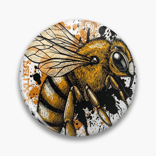 Item preview, Buzzing with Vibrant Energy: The Power of the Splat Insect designed and sold by Mosaic-97.