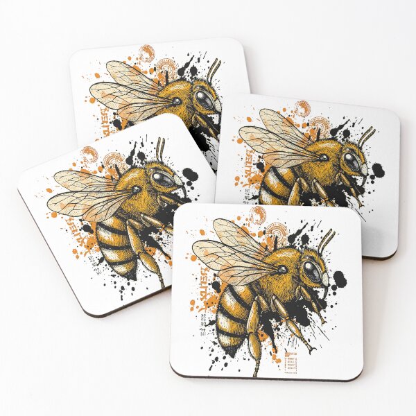 Item preview, Buzzing with Vibrant Energy: The Power of the Splat Insect designed and sold by Mosaic-97.